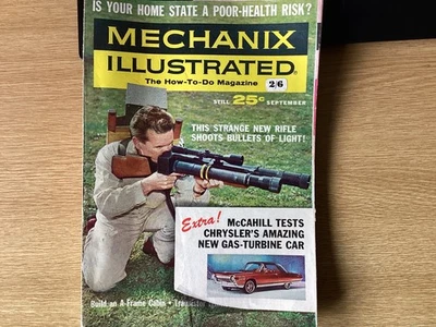 Vintage Mechanix Illustrated Magazine September 1963 volume 59 No:424 - Image 1 of 4