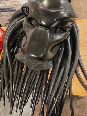 Predator Cosplay Half Mask Dreads And Bio - Image 1 of 2