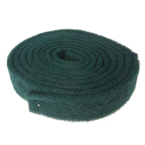 Green Coarse Scouring Nonwoven Abrasive Pad Rust Removal Polishing Grinding - Picture 1 of 8