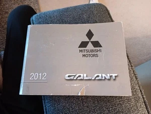 2012 Mitsubishi Galant Owners Manual Handbook OEM VG CONDITION  - Bild 1 von 11