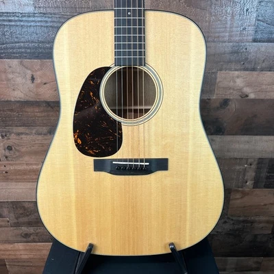 Martin D-18 Standard Series Left Handed Acoustic, Satin Natural, Free Ship, 366 - Image 1 of 4