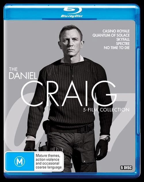 Daniel Craig | 5-Film Collection (Box Set, Blu-ray, 2022)