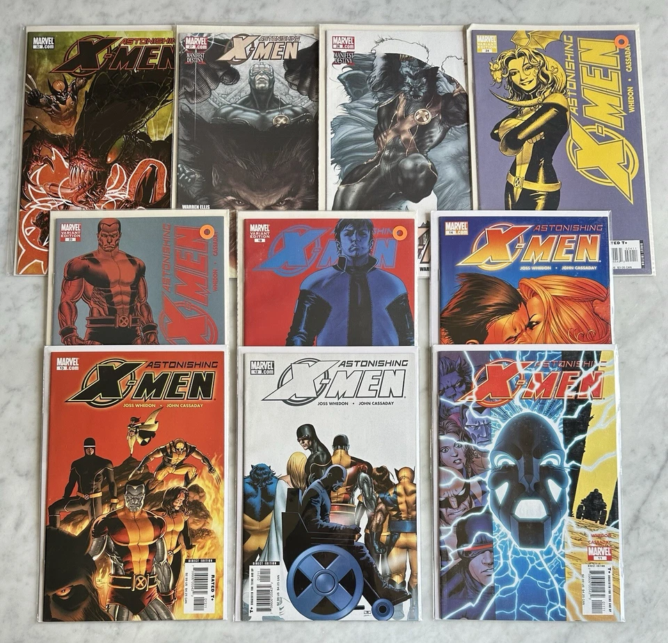 Astonishing X-Men Lot of 10 VF/NM 9.0 - Buy 3 for FREE Ship! (Marvel, 2005) RL - Image 1 of 4