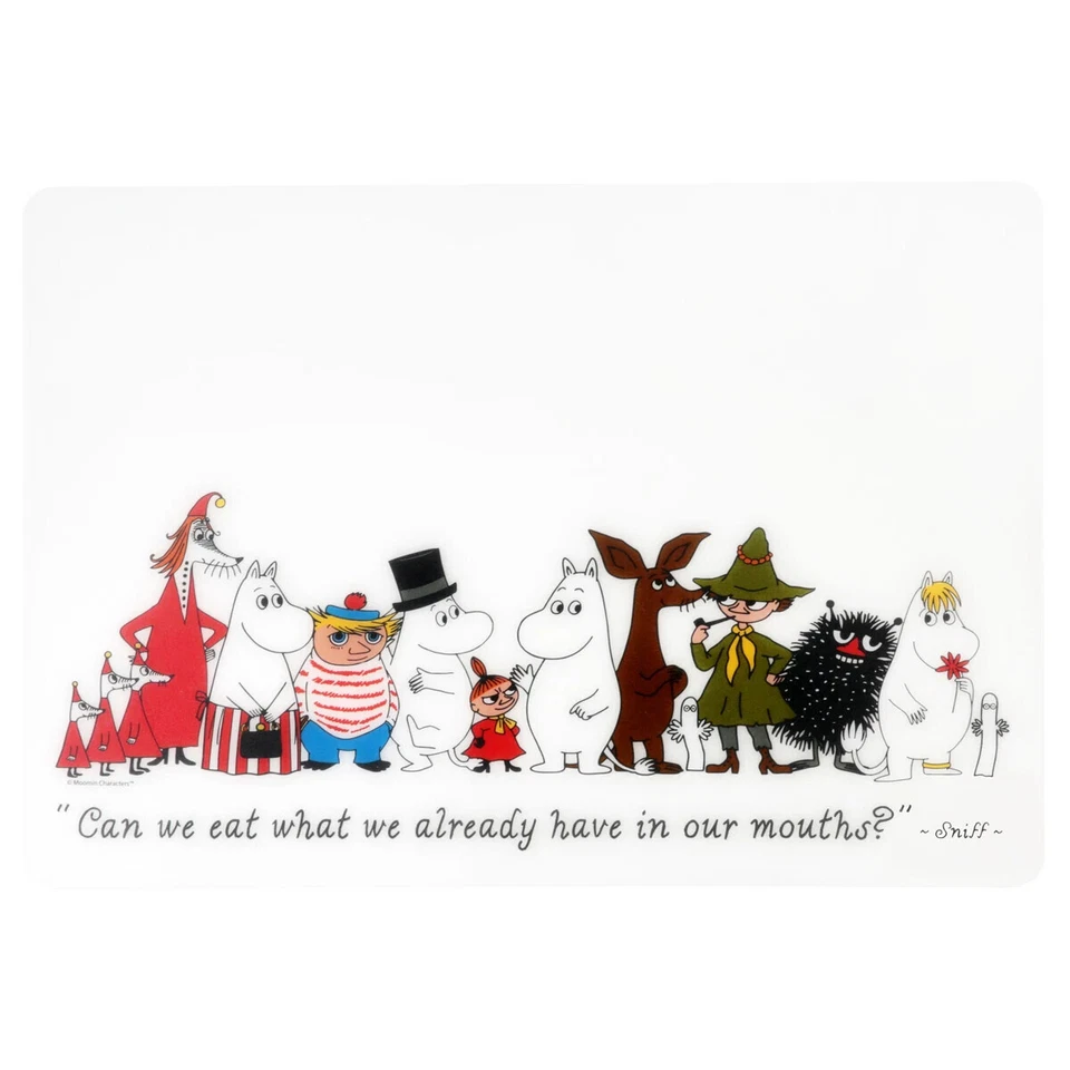 Moomin Characters Placemat 43.5 x 29.5 cm 半透明 — 第 1/1 张图片
