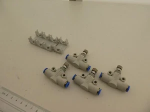 4 Stück FESTO Drossel-Rückschlagventil / GR-QS-6 / 193969 (25-4-10-4) - Bild 1 von 4