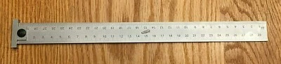 Igaging Metric 300mm Machinist Hook Ruler / Rule  - Image 1 of 2