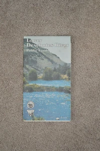Lower Deschutes River Public Lands Map, 1990s/early 2000s? - Picture 1 of 4