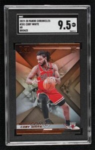 2019-20 Panini Chronicles XR Bronze Coby White #281 SGC 9.5 MINT+ Rookie RC