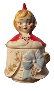 RARE Hull (982) Little Red Riding Hood Grease Jar 1940’s - Picture 1 of 10