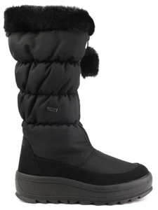 🔥Pajar Canada Womens Toboggan 2.0 Front Zip Snow Boot Black EU39 M US8-8.5 NEW - Picture 1 of 8