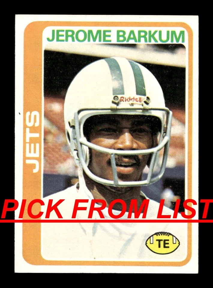 1978 Topps Football 1-269 EX+/EX-MT+ Pick From List All PICTURED - Image 1 of 1