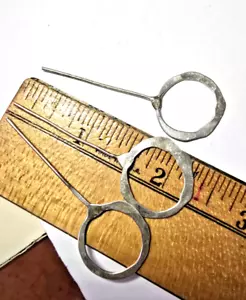 40 Sterlingsilber handgemacht & handgehämmert Hänger Kopf Pin Fundstücke - Bild 1 von 8