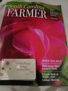 South Carolina Farmer Magazine Spring 2020 How Green Their Gardens Grow New - Picture 1 of 5