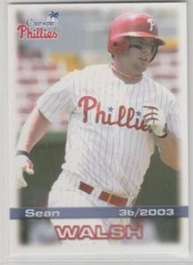 Tribuna Clearwater Phillies 2003 #NNO Sean Walsh - Imagen 1 de 1