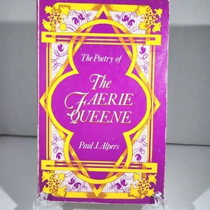 The Poetry of the Faerie Queene By Paul J .Alpers 1982 PB Acceptable [228] - Picture 1 of 10