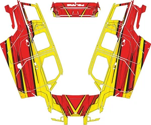 2023+ POLARIS XPEDITION ADV 1000 Design Decal Graphic Kit Vinyl Wraps Off Road - Imagen 1 de 6