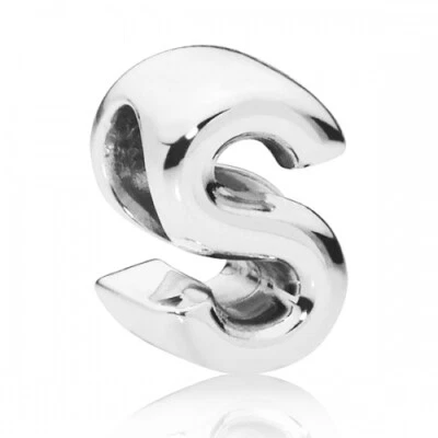 PANDORA Buchstabe Letter S silver charm 797473 - Bild 1 von 2