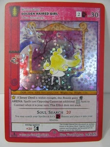 Metazoo Wilderness 1st Edition GOLDEN HAIRED GIRL 24/165 - Full Holo - MINT! - Picture 1 of 3