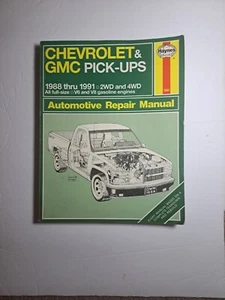 Chevy GMC Truck Service Repair Shop Manual 1500 2500 3500 C10 K10 C120 K20 K30 - Picture 1 of 3
