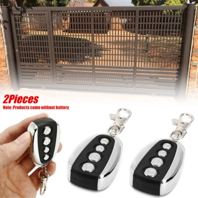 2x Remote Control Automatic Sliding Gate Opener Hardware Sliding Driveway 433MHz - Image 1 of 4