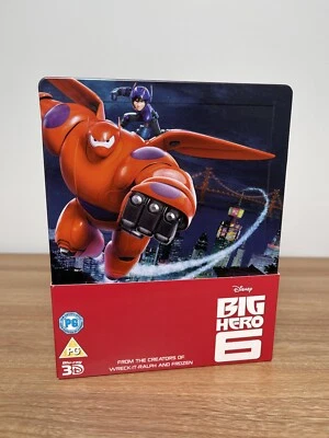 Big Hero 6 Embossed Steelbook- Limited Edition (Blu-ray + 3D Blu-ray) - Image 1 of 3