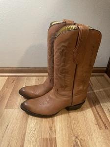 Soto hellbraune Cowboystiefel 12EE! Top! Machen Sie ein Angebot! - Bild 1 von 12