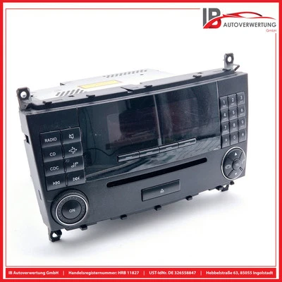 CD-Radio Autoradio A2038704589 MERCEDES BENZ C-KLASSE COUPE CL203 C200 CDI - Bild 1 von 4