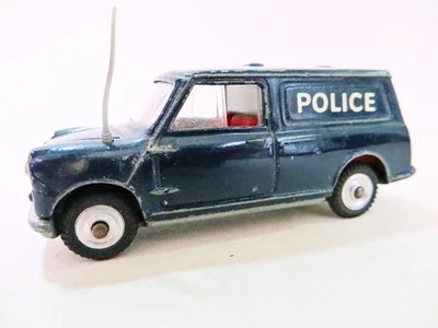 CORGI 448 'AUSTIN MINI POLICE VAN' BLUE. ORIGINAL. VINTAGE. COMPLETE - Image 1 of 4