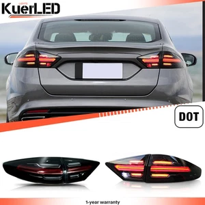 LED Tail Lights for Ford Fusion 2013-2016 2019 2020 Mondeo Rear Lamps Assembly - Picture 1 of 24