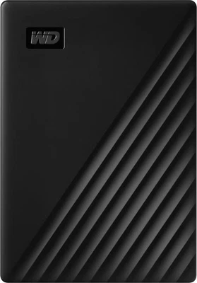 WD - My Passport 4TB External USB 3.0 Portable Hard Drive - Black - Image 1 of 4