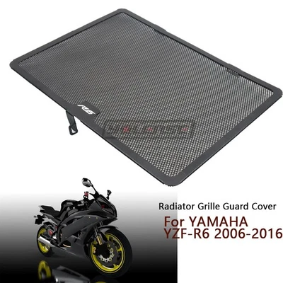 Radiator Grille Guard Cover Protector For YAMAHA YZF-R6 2006-2016 Radiator Guard - Image 1 of 4