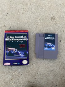 Nigel Mansell&rsquo;s World Championship Racing (Nintendo NES 1993) RARO!