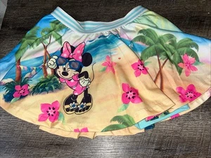 Minnie mouse size 7 beach skirt skirt Disney Guc Vacation World Trip - Picture 1 of 6