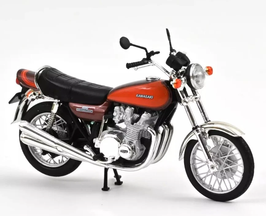 NOREV, 1973 KAWASAKI Z900 arancione e marrone, 1/18,  NOREV182031 - Immagine 1 di 1