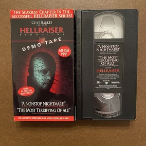 Hellraiser Bloodline VHS 1996 Screener Promo Tape - Picture 1 of 5
