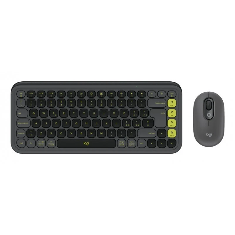 Logitech POP Icon Combo tastiera Mouse incluso Universale Bluetooth QWERTY India - Immagine 1 di 1