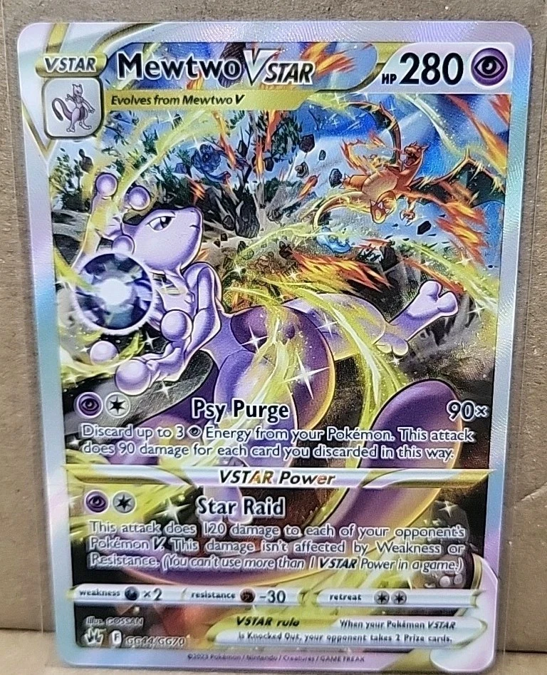 Mewtwo VSTAR Pokémon TCG Cards for sale | eBay