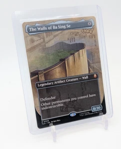 MTG - The Walls of Ba Sing Se - Borderless Mythic #329 - Avatar: TLA NM - Picture 1 of 2
