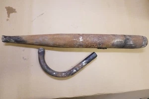 ZUNDAPP Combinette moped exhaust silencer DAMAGED - Picture 1 of 12