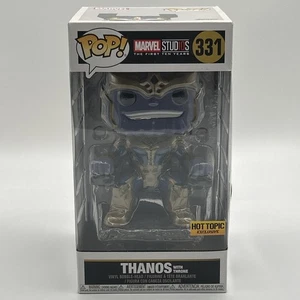 Funko Pop! Deluxe Size  Marvel - Thanos with Throne # 331 - Hot Topic Exclusive  - Picture 1 of 5