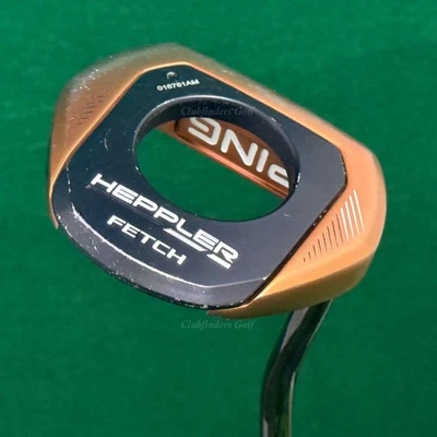 Ping Heppler FETCH Black Dot 34" Double-Bend Mallet Putter W/Stability Tour & HC - Image 1 of 4