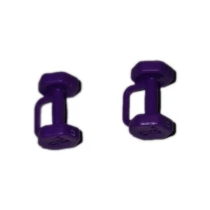 Miniature Dumbbells 1:6 Scale Doll Gym Accessory Workout Props Dumbbells Only - Picture 1 of 5