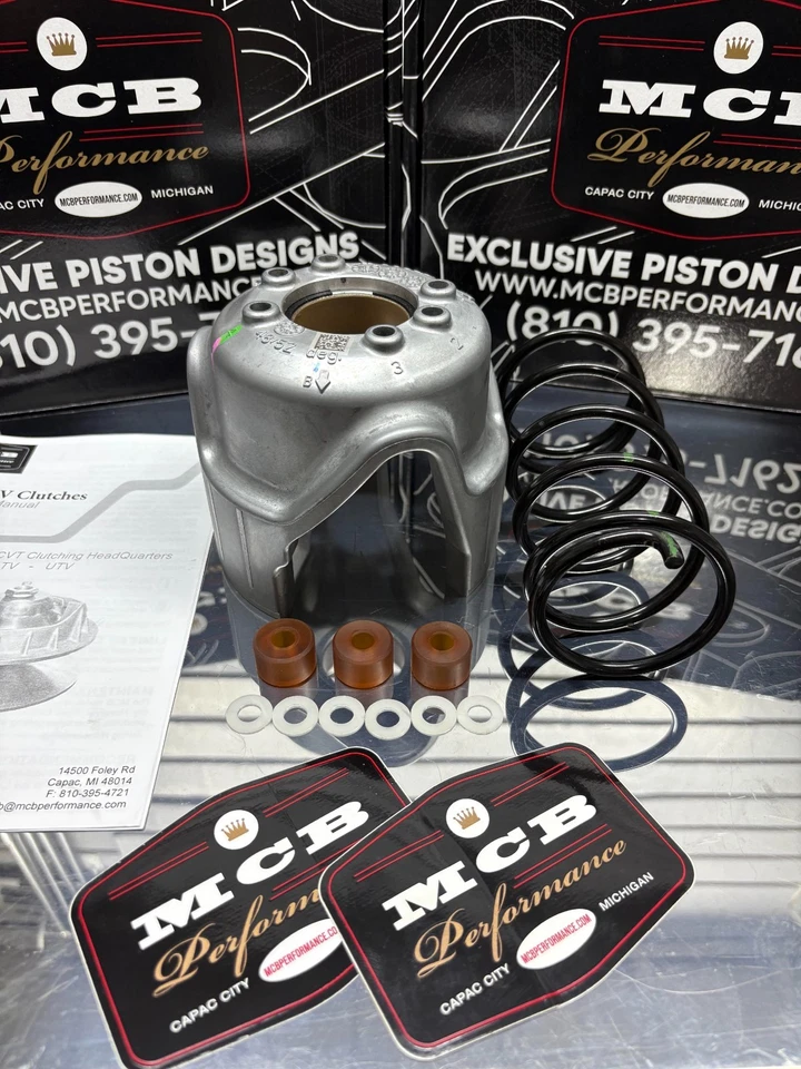 Can Am Maverick X3 Secondary Driven Clutch Cam Helix 420280846 Spring & Rollers - Image 1 of 1