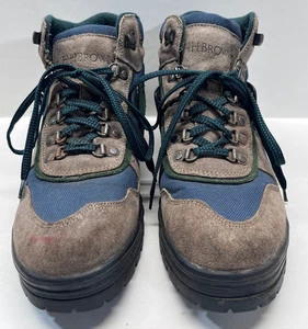 H.H. Botas de senderismo marrón para hombre talla 9 gris 8358 - Imagen 1 de 8