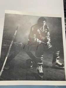 MARIO LEMIEUX, SIGNED 1993 Donruss LEAF Promo Poster, Pittsburgh Penguins - Picture 1 of 3