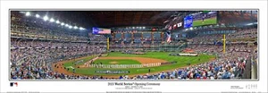 2023 World Series Poster, Opening Ceremony Game One Panoramic Poster 13.5x39 - Picture 1 of 6