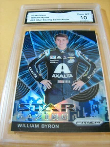 William Byron 2018 Prizm Star Gazing Camuflaje Prizm # 63 grado 10 L@@@K - Imagen 1 de 2