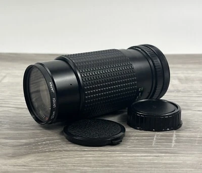 Tou Five Star MC zoom macro automático 1:4.5 75-200mm f4.5 com lente UV Hoya 52mm Japão - Imagem 1 de 4