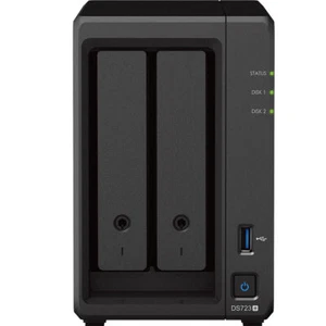 Synology DiskStation DS723+ NAS Server + Ryzen CPU, DDR4, HDD, NVMe SSD - Picture 1 of 7
