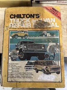 Chevy GMC Ford Pick-up Truck 1973-1980 Tune-up Shop 2 Service Repair Manual Book - Picture 1 of 7